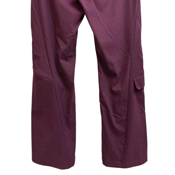 Athleta Deep Purple Dipper Low Rise Outdoor Hiking Cargo Pants Size 4 - Picture 6 of 10